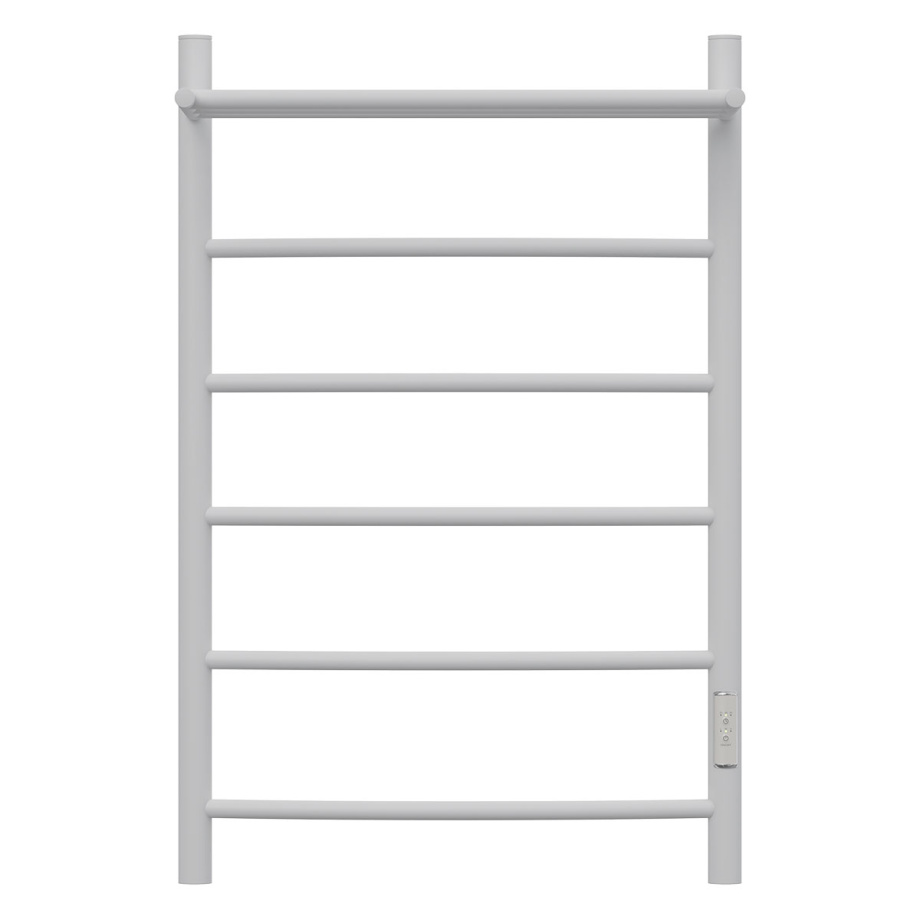 Полотенцесушитель электрический APEXTERMO Corona CR01185WM 800x500 с полкой, белый матовый