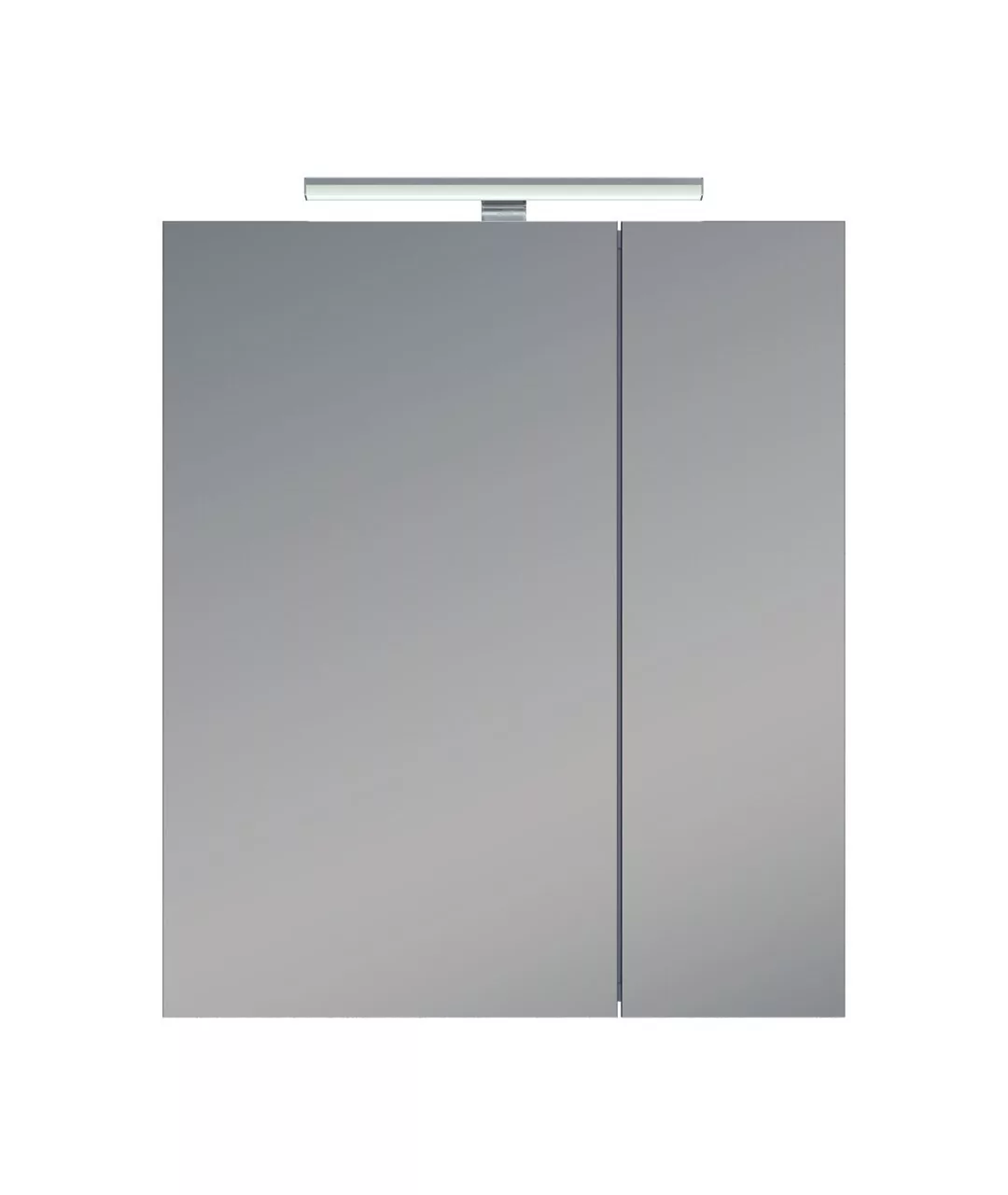 Зеркало-шкаф Vigo Plaza 60, свет, белый от магазина Vanna-Vanna.ru!