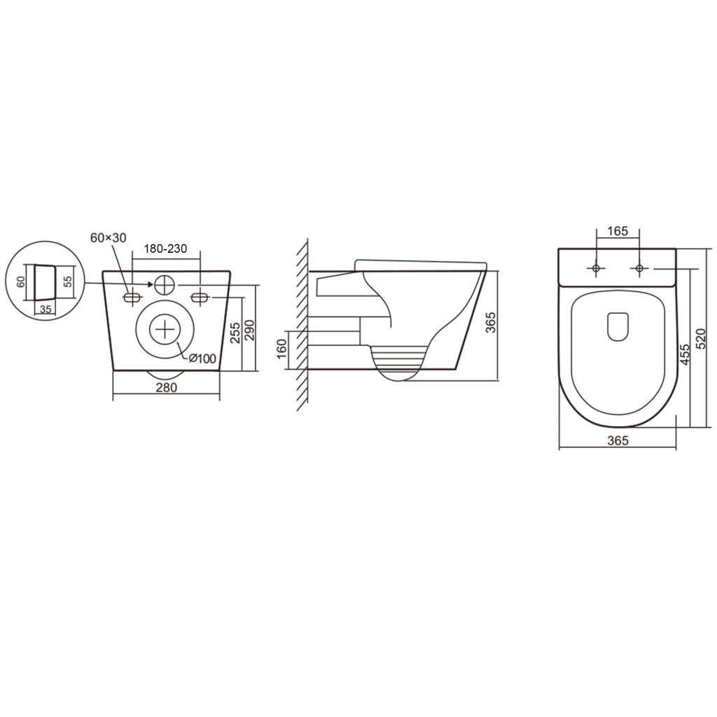 Комплект 3в1 IBERICA BLANCA инсталляция SILENCIO, унитаз BURGOS ALTO белый, кнопка смыва ESTI-Q серый матовый (IB001.BRA.231.837)