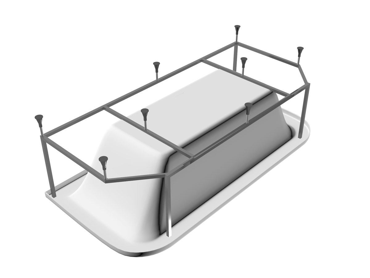 Ванна акриловая Vayer Options BTW 180х85