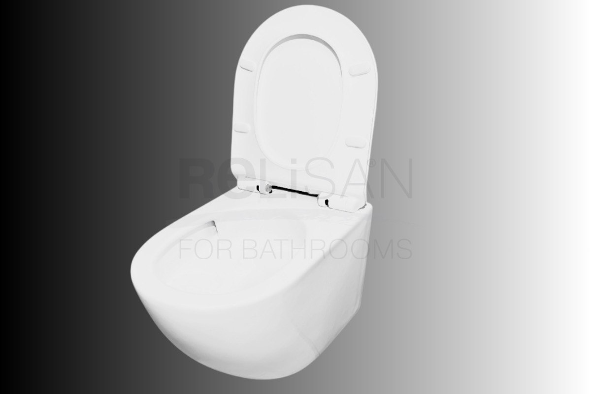 Унитаз подвесной WM 718/смыв торнадо, белый