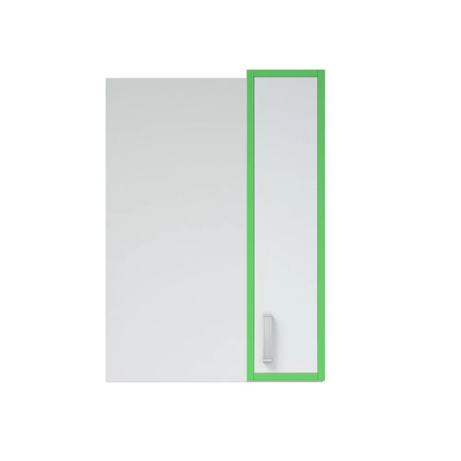 Зеркало-шкаф Corozo Спектр 50 R зеленое