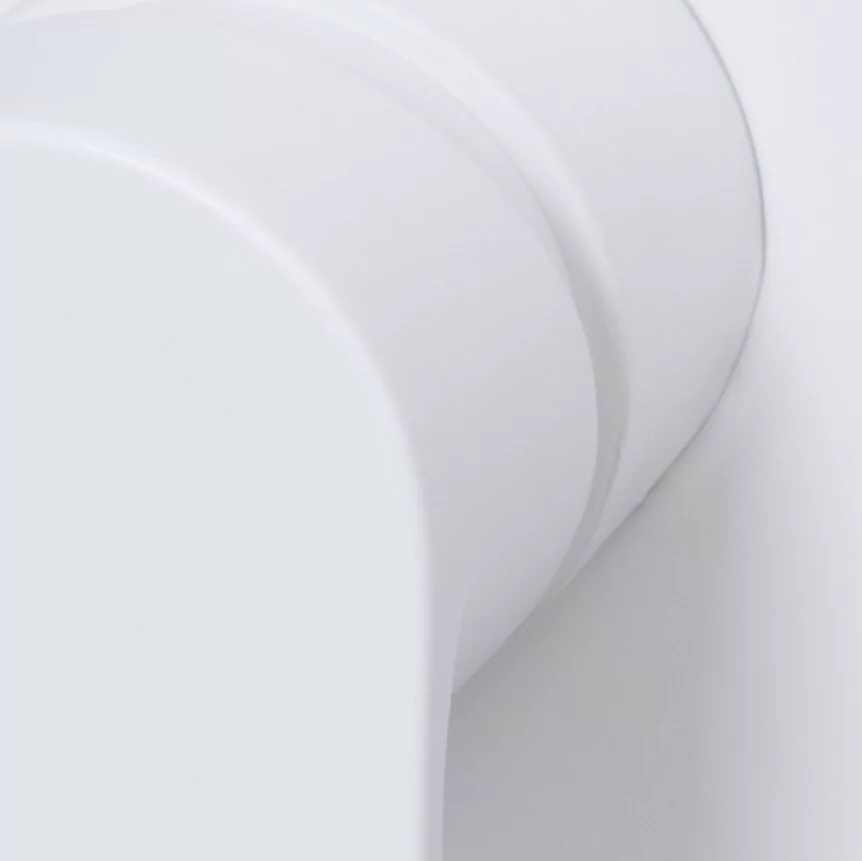 Подключение шланга WasserKraft A148 с держателем лейки, белый Soft-touch