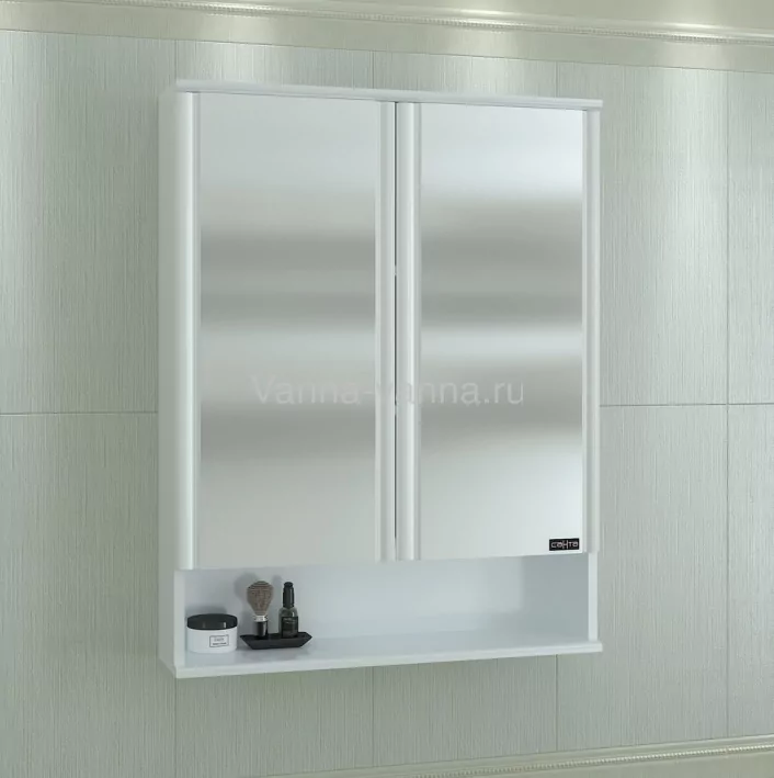 Зеркало-шкаф Санта Вегас 70 белый
