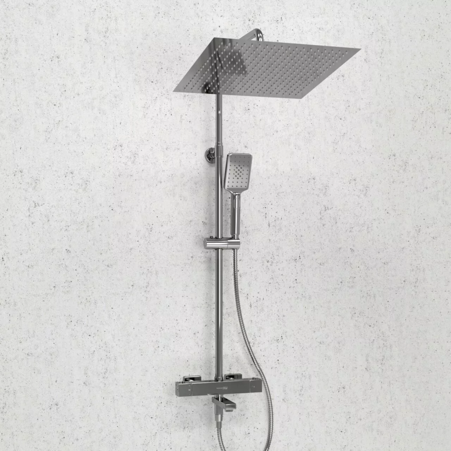 Душевая стойка WasserKraft A199.119.126.010.CH Thermo хром
