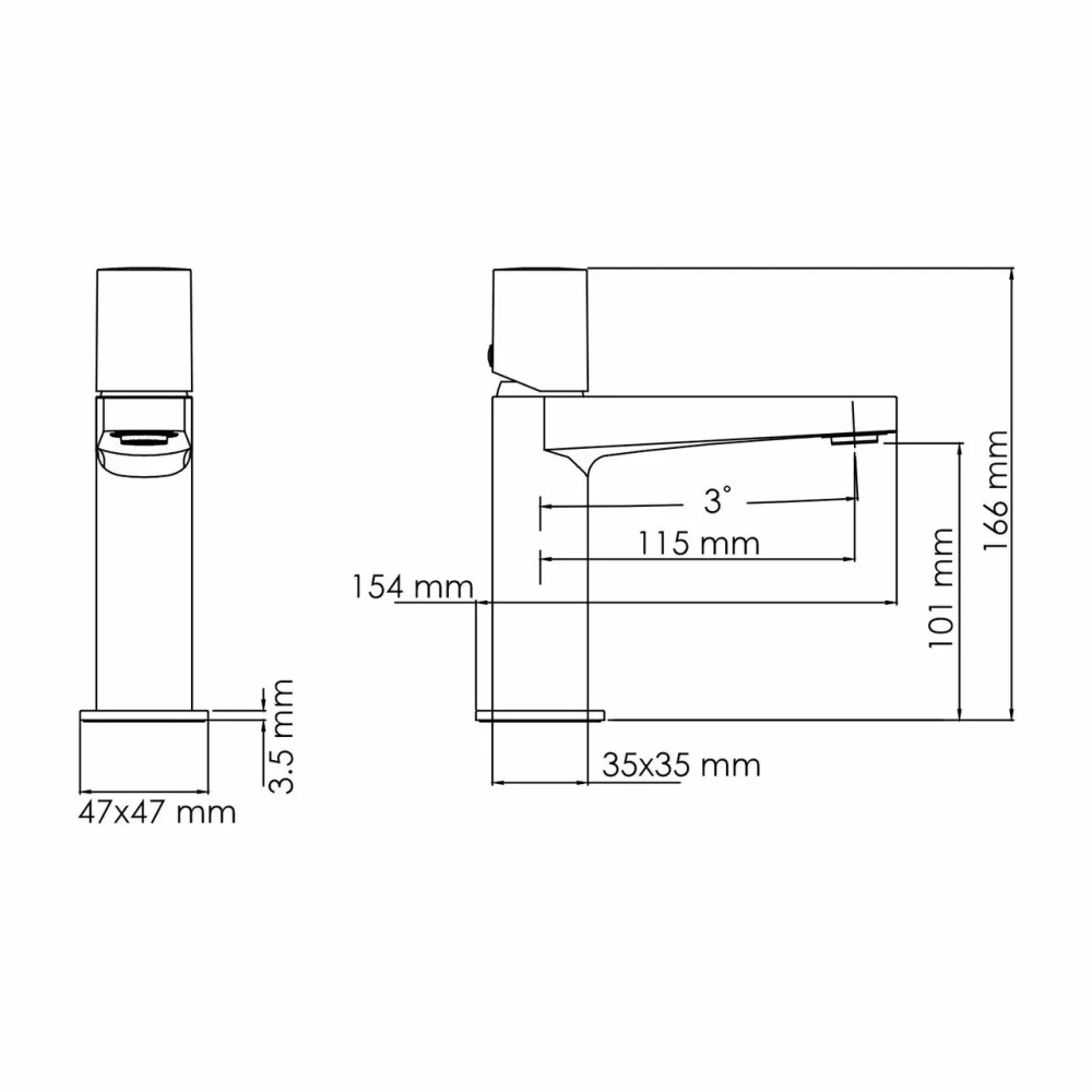 Смеситель для раковины WasserKraft Naab 8603 хром от магазина Vanna-Vanna.ru!