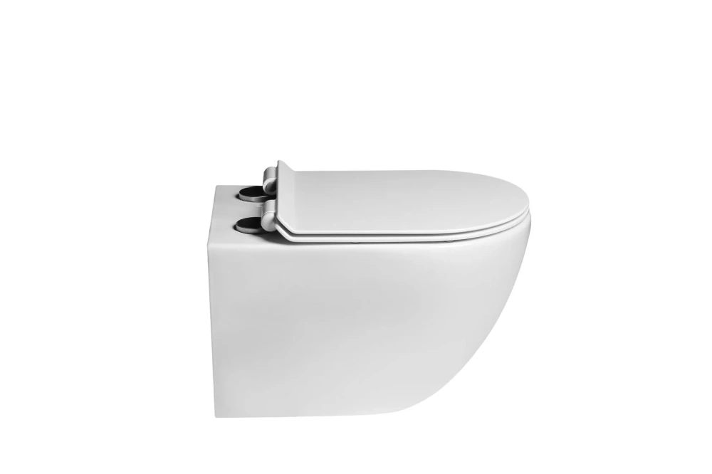 Унитаз SantiLine SL-5002 подвесной, с микролифтом, белый от магазина Vanna-Vanna.ru!