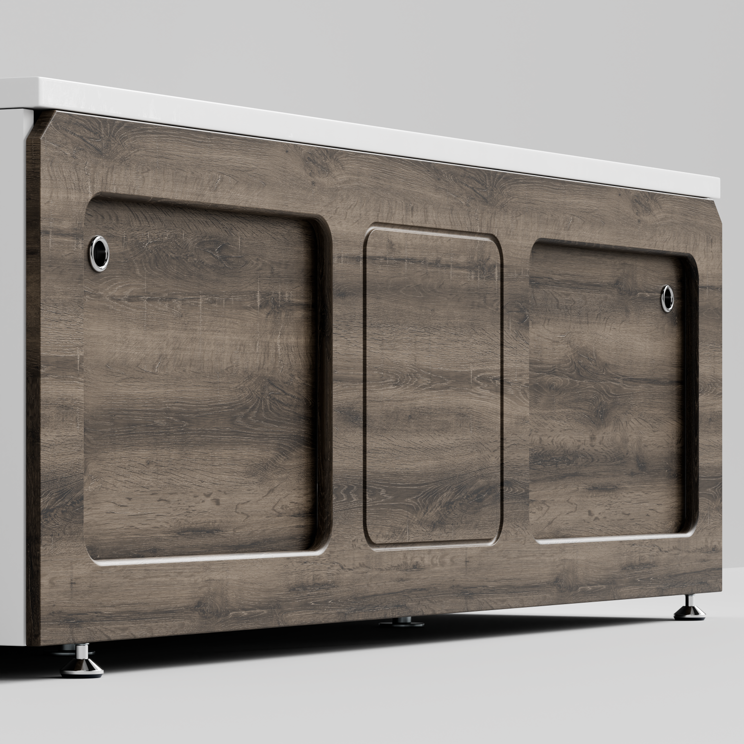 Экран под ванну Vod-ok Хит 170 раздвижной Дуб крымский коричневый