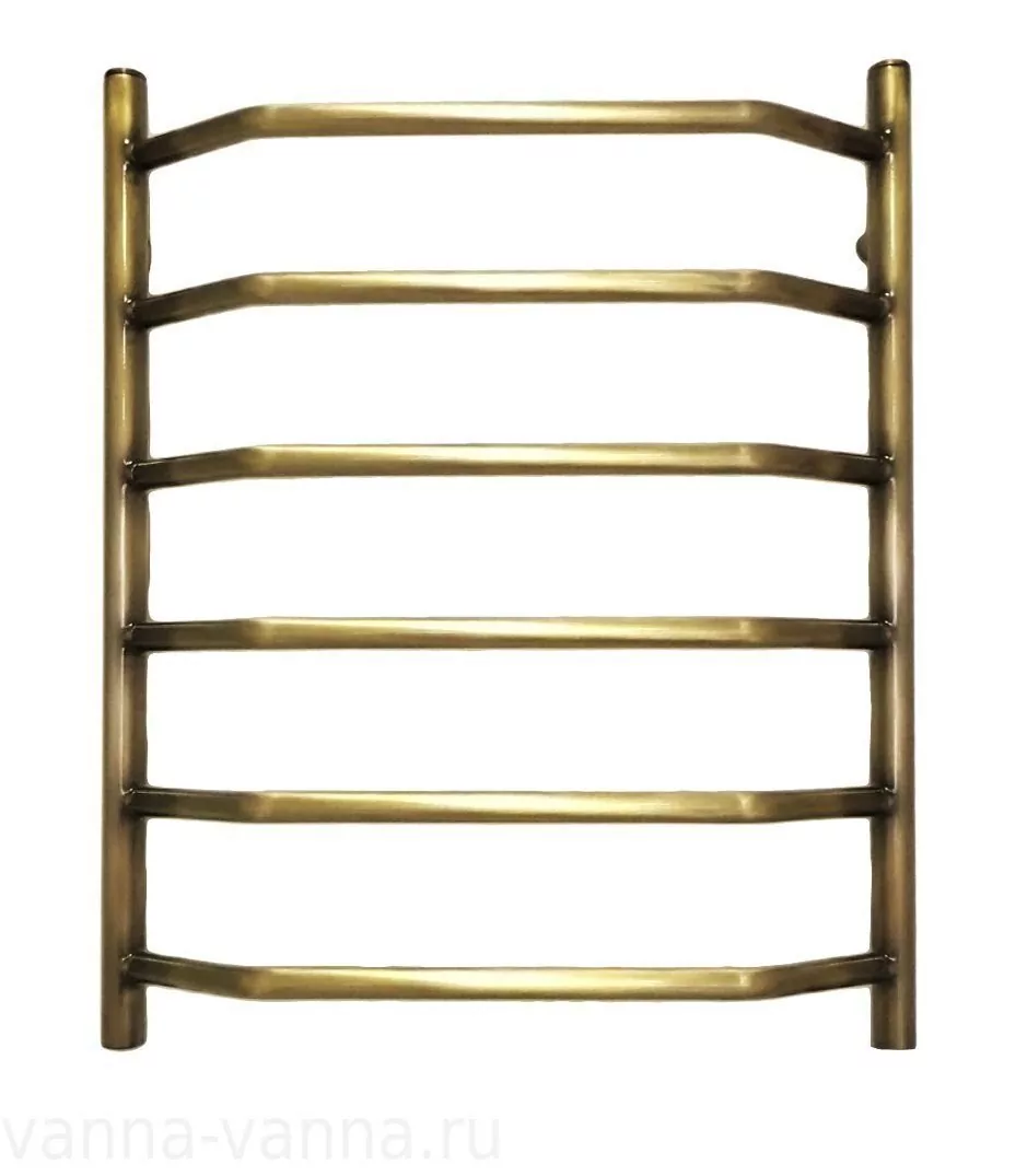 Полотенцесушитель водяной Domoterm Лаура П6 500x800 АБР античная бронза