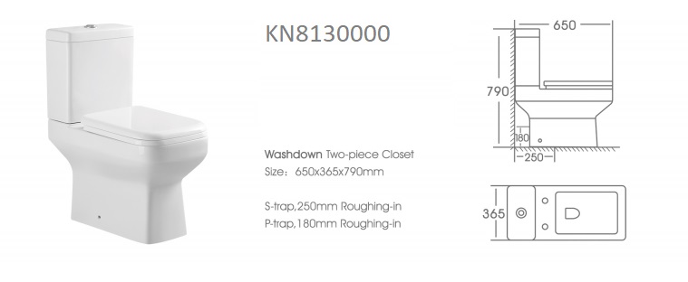 Унитаз Stella Polar Калафель KN8130000 напольный, белый