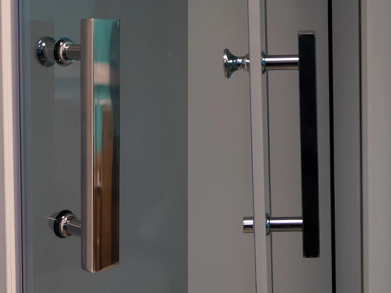 Душевой уголок Parly ZPE911TE пятиугольный, с низким поддоном, прозрачное стекло, хром