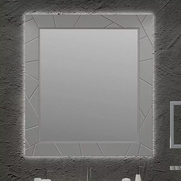 Тумба с раковиной Opadiris Луиджи 90 серый матовый