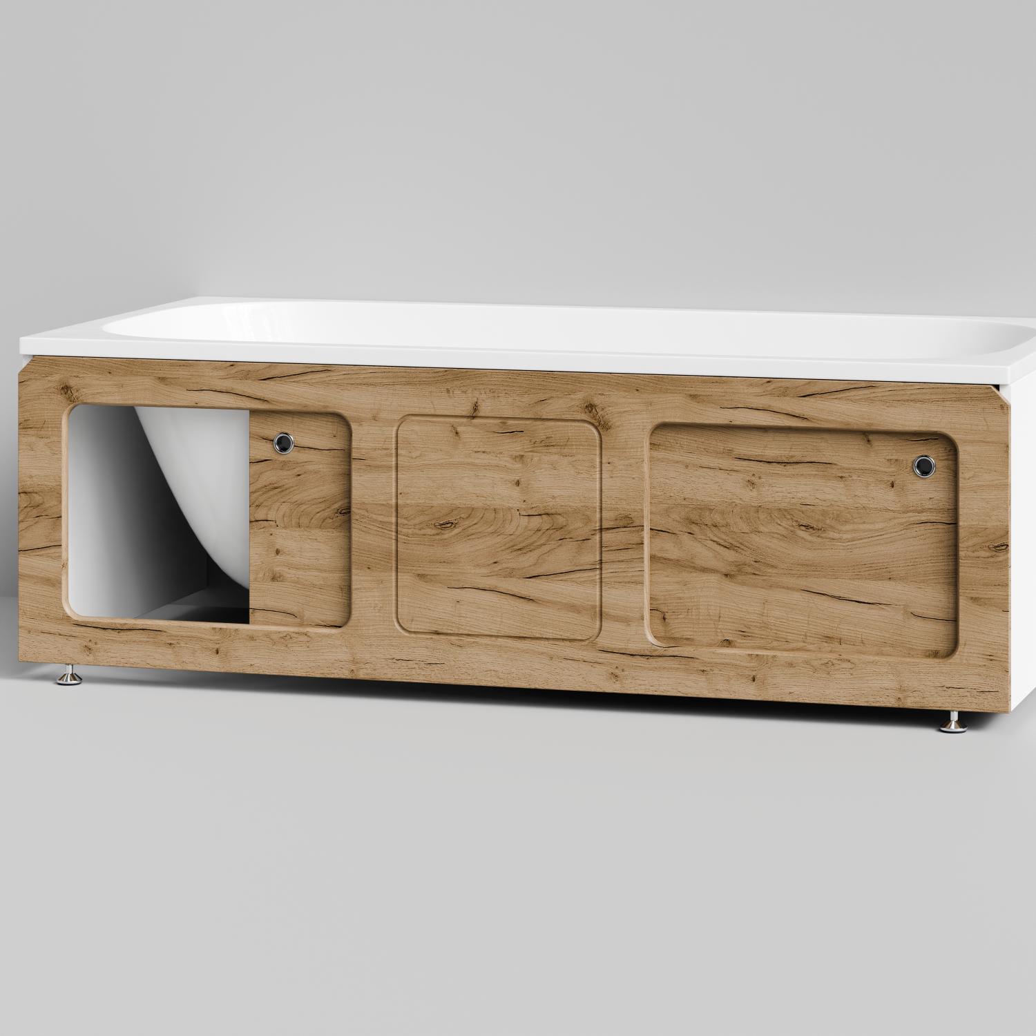 Экран под ванну Vod-ok Хит 170 раздвижной Дуб Тортуга