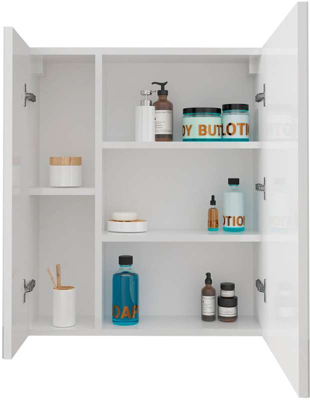 Зеркальный шкаф подвесной SanStar Универсальный 70 белый