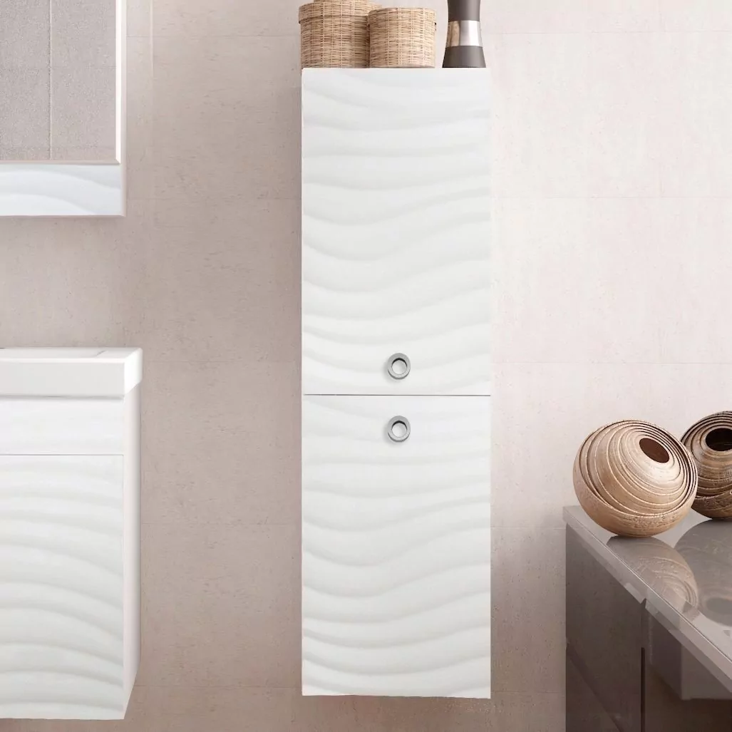 Пенал Style Line Вероника 36 R подвесной, белый