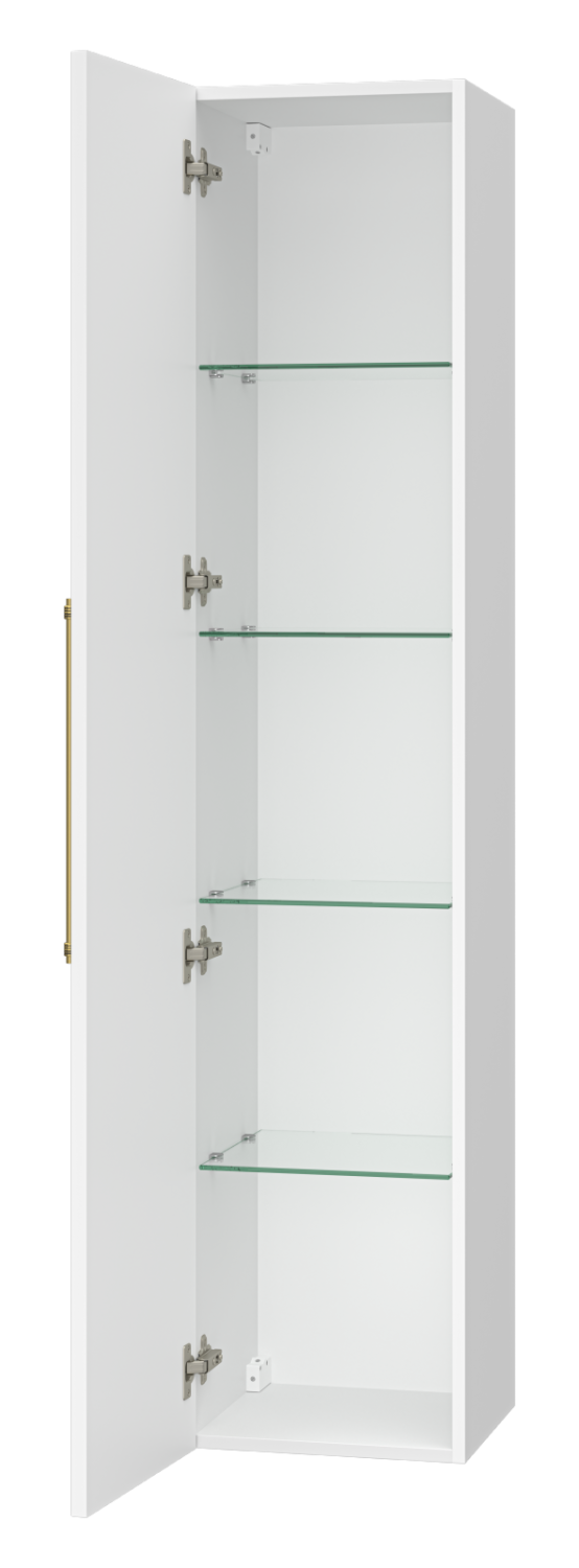 Пенал Brevita Alicante 35 подвесной, L/R, белый