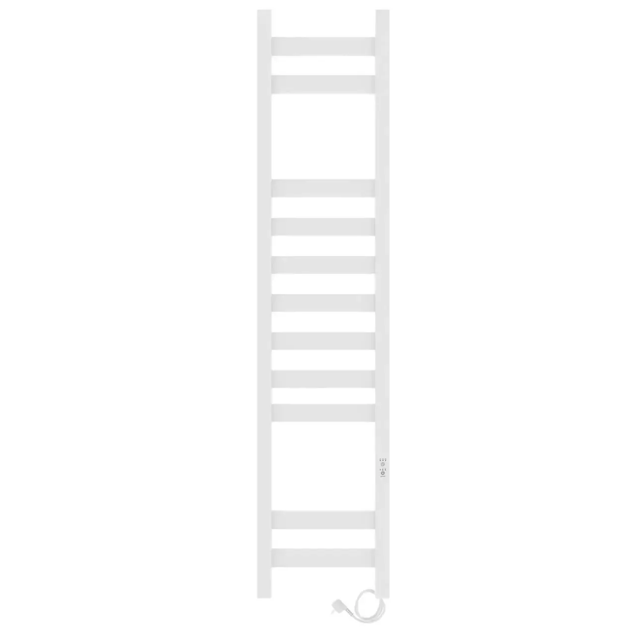 Полотенцесушитель электрический Laris Флавиа ЧК П11 200х1000 правый, белый матовый муар