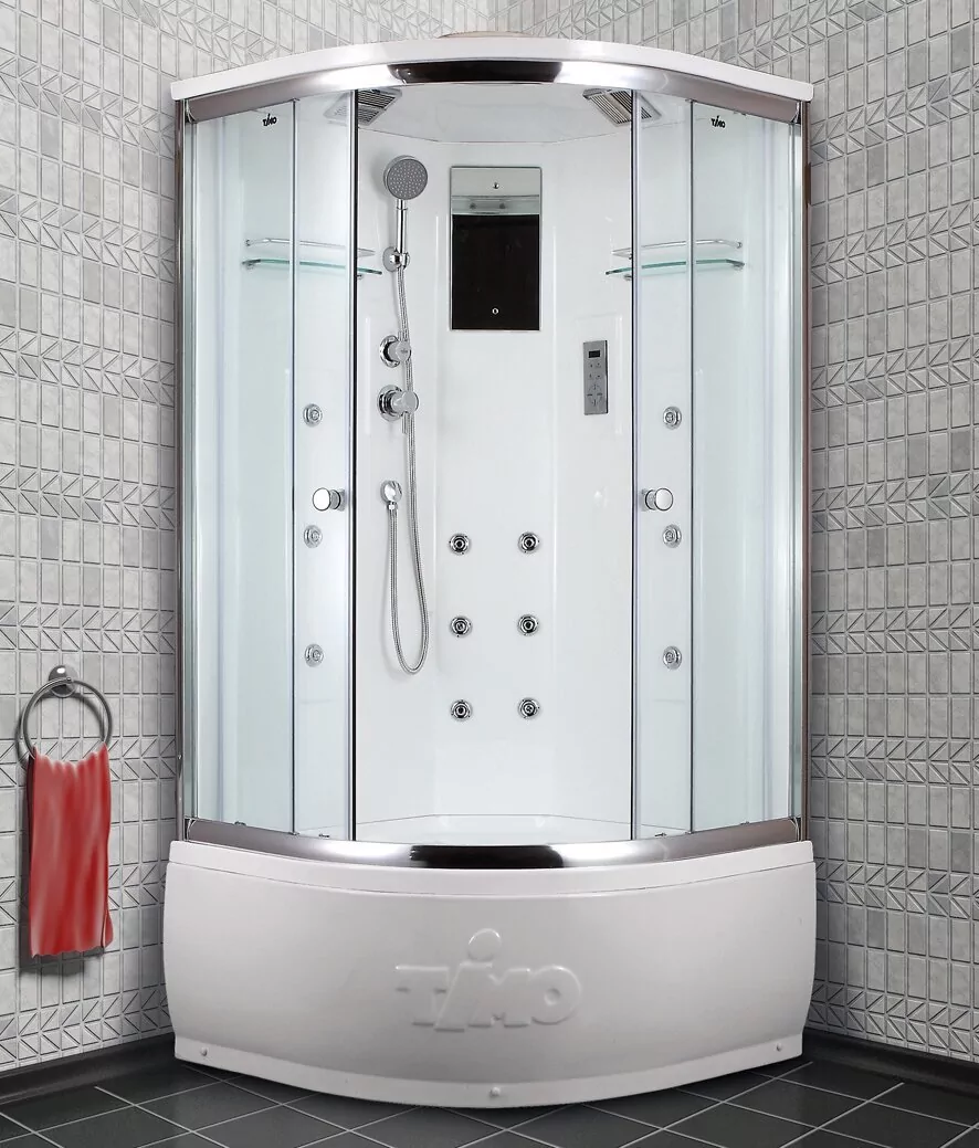 Душевая кабина Timo Lux T-7700 100х100 от магазина Vanna-Vanna.ru!