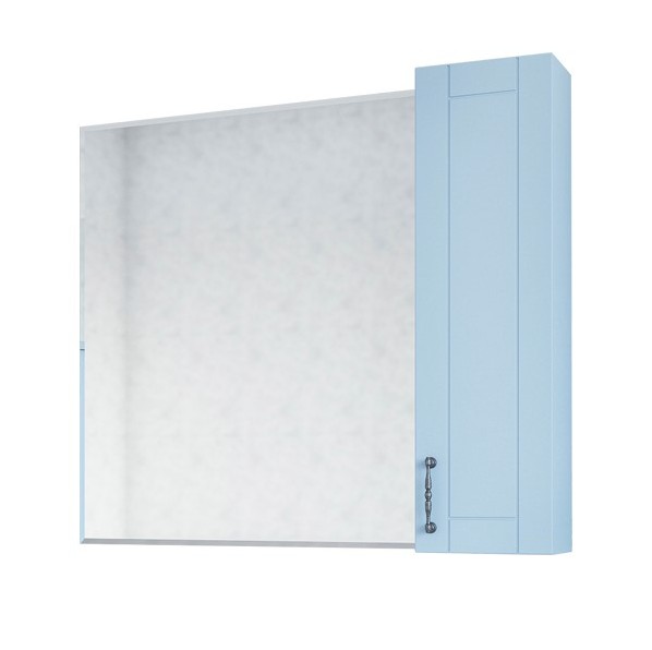 Зеркало с шкафчиком Sanflor Глория 85 R серый