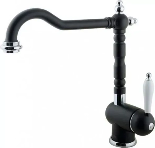 Смеситель для кухни Timo Morea 2406F black черный матовый от магазина Vanna-Vanna.ru!