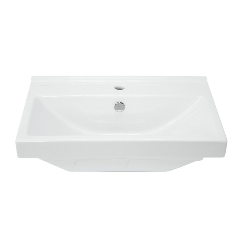 Тумба напольная SanStar Diva 60 с раковиной Фест 60 Дуб вотан, графит софт