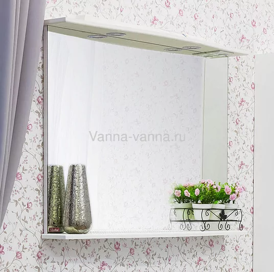 Мебель для ванной Sanflor Софи 105 комплект, напольный, белый