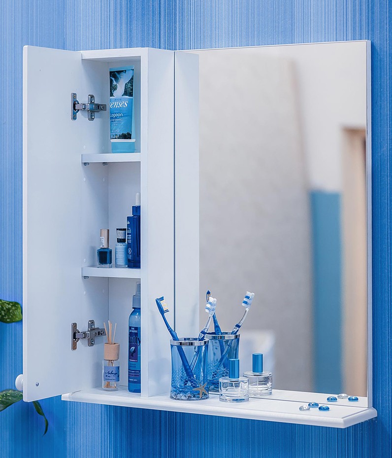 Зеркало с шкафчиком Sanflor Карина 45 L