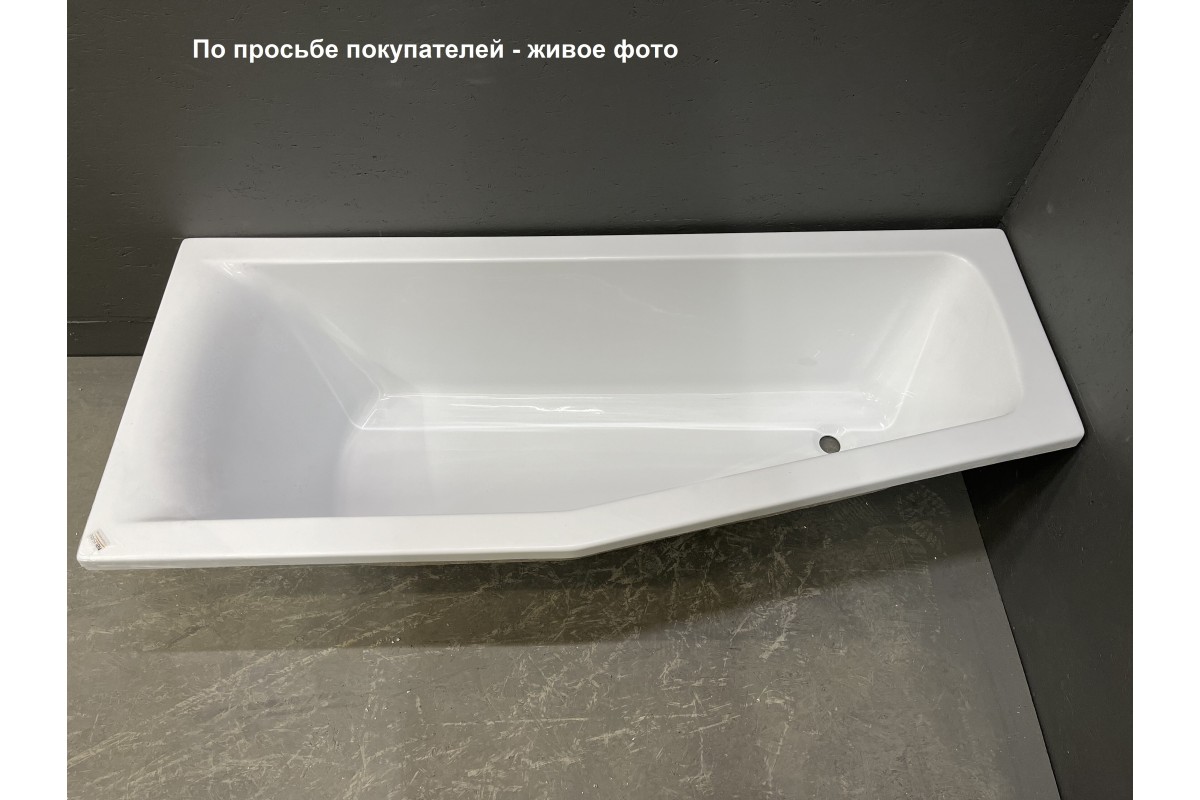 Ванна акриловая Relisan Aquarius 160х70х50 L левая