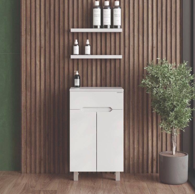 Тумба-комод Onika Айленд 50 напольный, белый