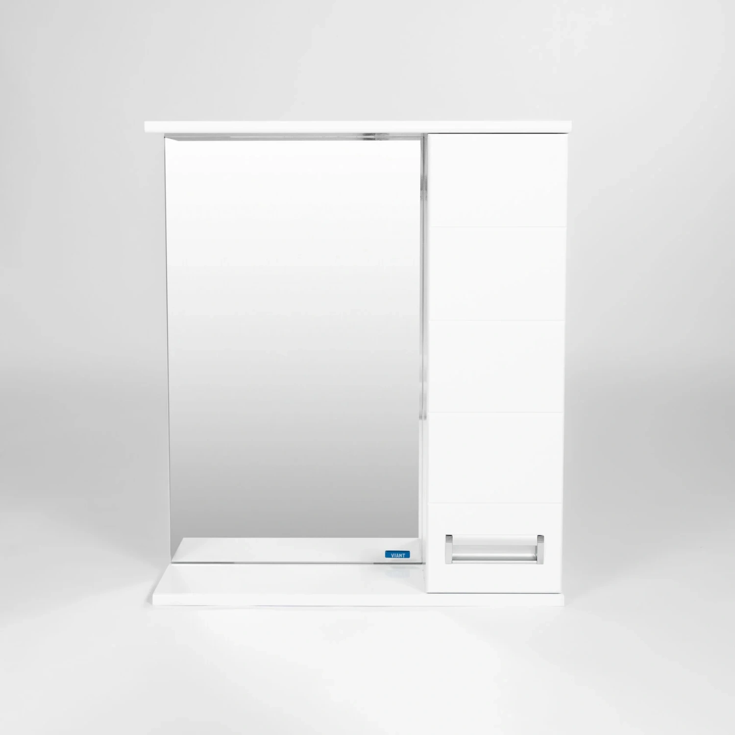 Зеркало со шкафчиком Viant Вена 60 R белый