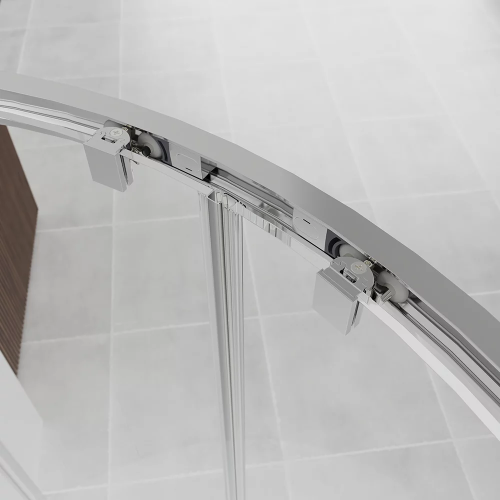 Душевой угол Veconi Evo 200 CH, 1200х800x1950, хром, прозрачное стекло