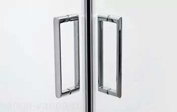 Душевой уголок WasserKraft Leine 35P03 90х90 квадратный, без поддона, прозрачное стекло, хром от магазина Vanna-Vanna.ru!
