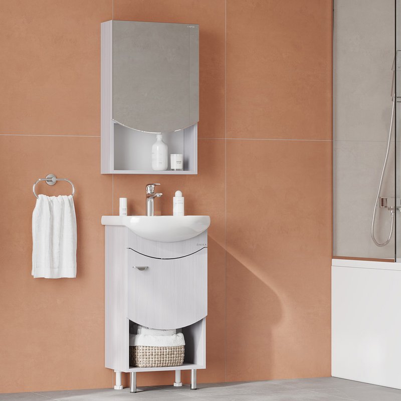 Зеркало-шкаф Onika Селена 45.00 белый