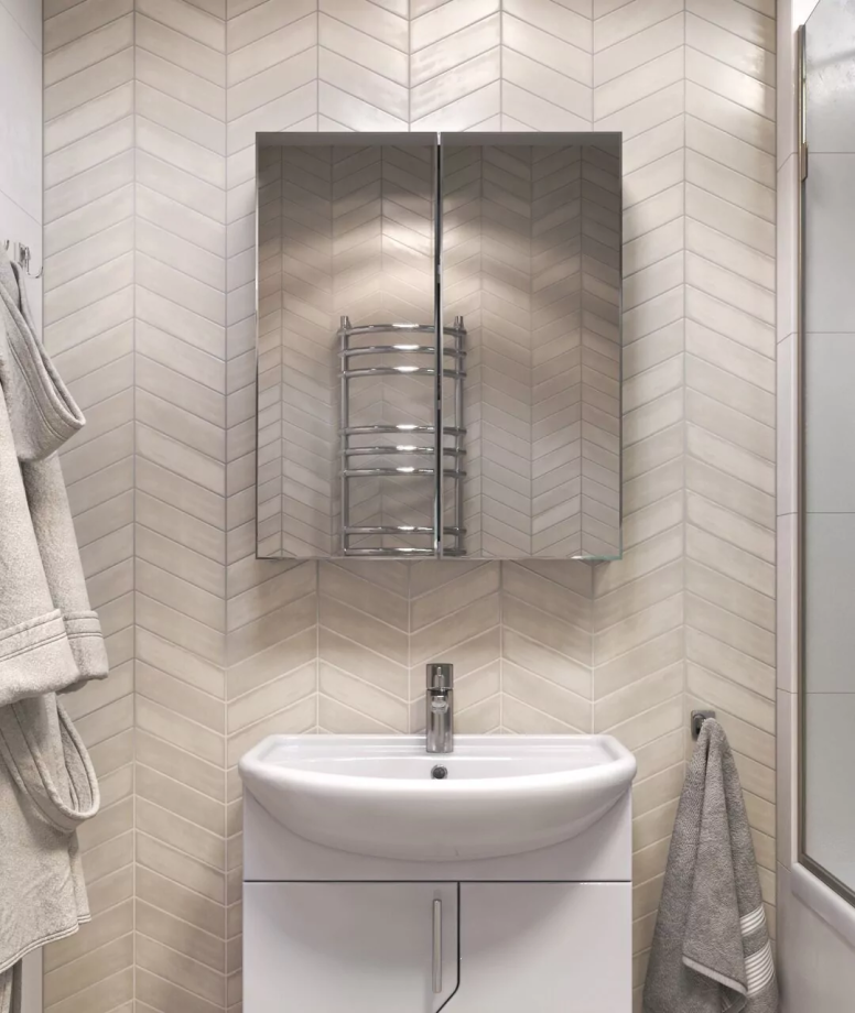 Зеркало-шкаф Vigo Grand 55 белый