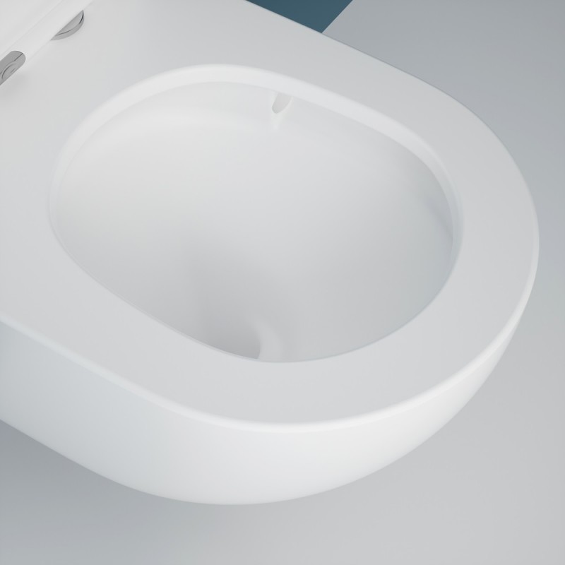Унитаз подвесной Esbano FORTEX-53T (White)  530x360x360 от магазина Vanna-Vanna.ru!