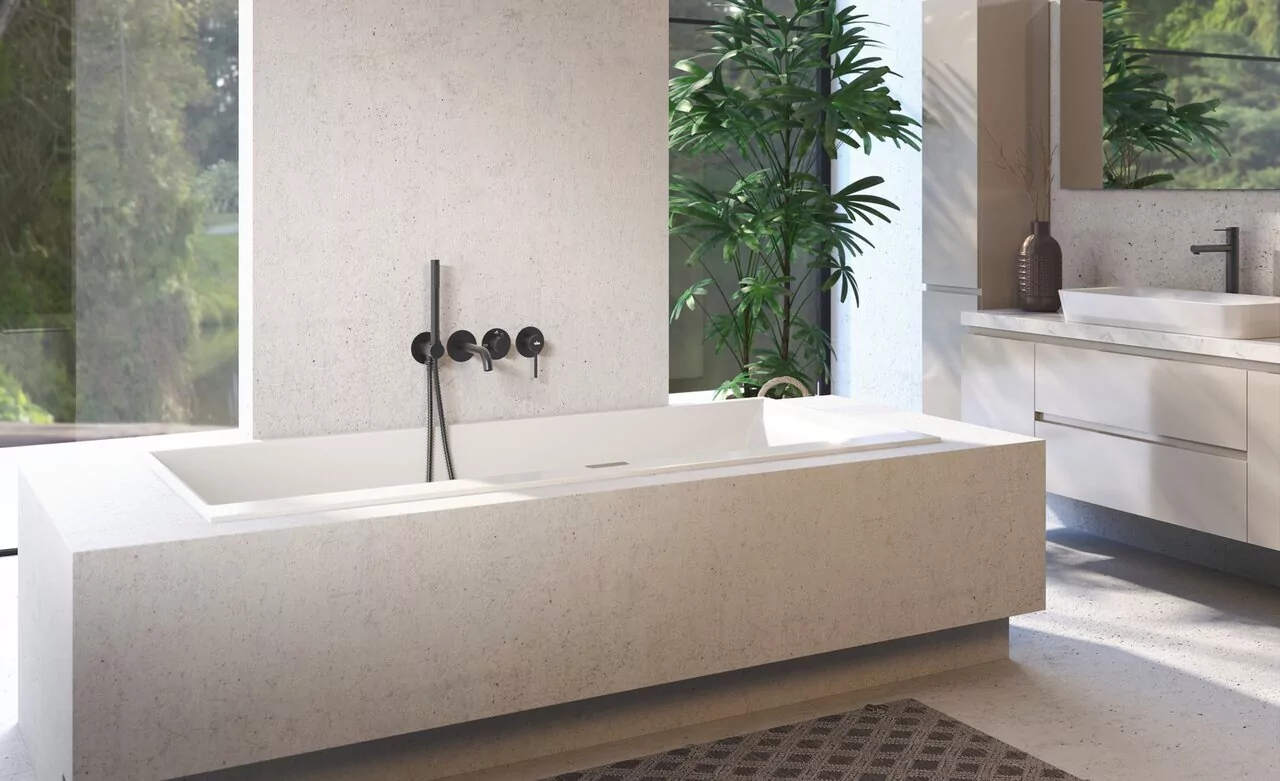 Смеситель для ванны Timo Saona 2314/03YSM черный матовый