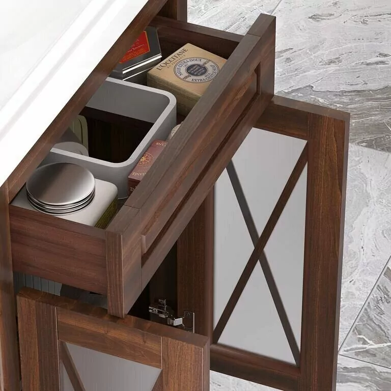 Мебель для ванной Opadiris Палермо 70 комплект, напольный, светлый орех