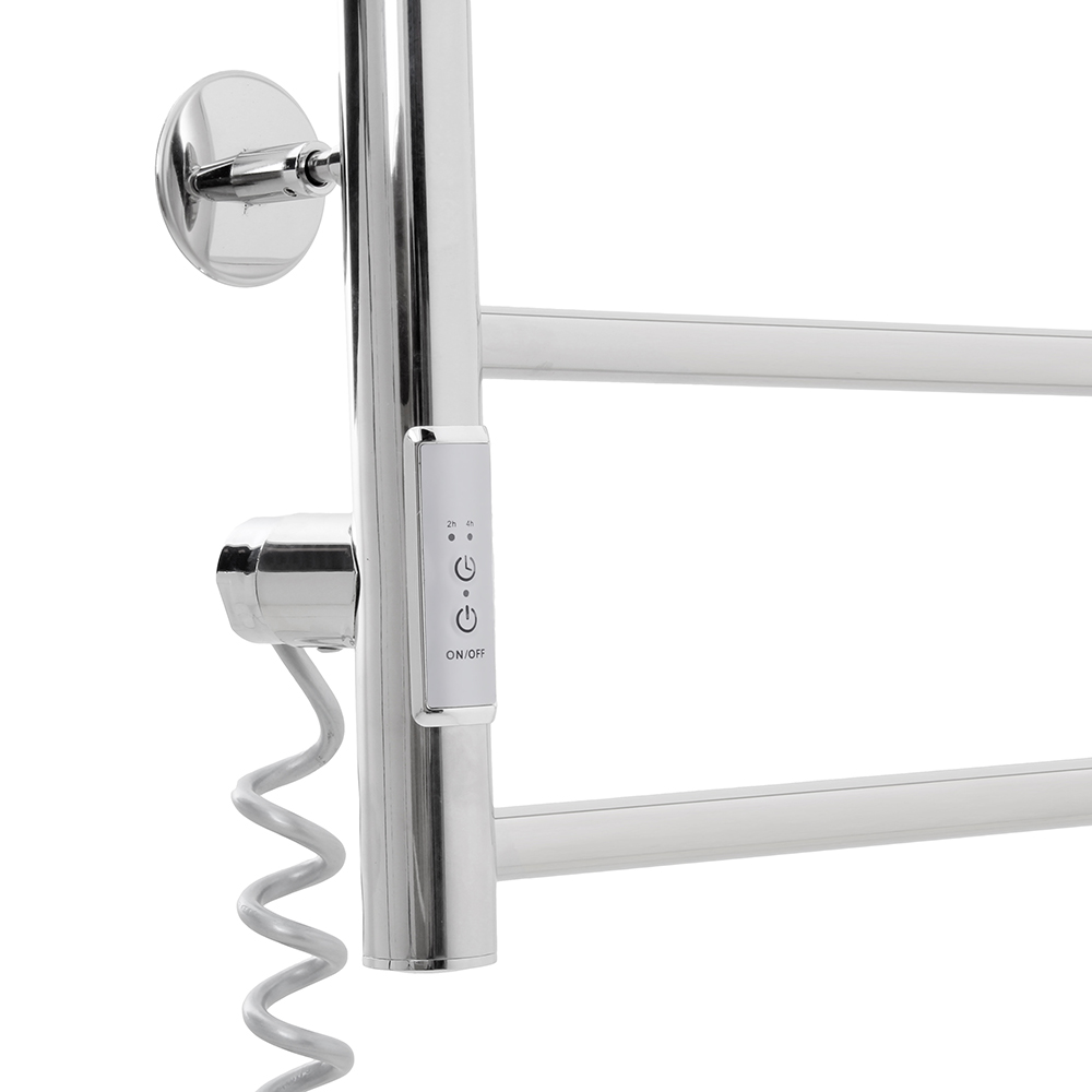 Полотенцесушитель электрический Domoterm DMT 109-8 50x90 EKT L хром