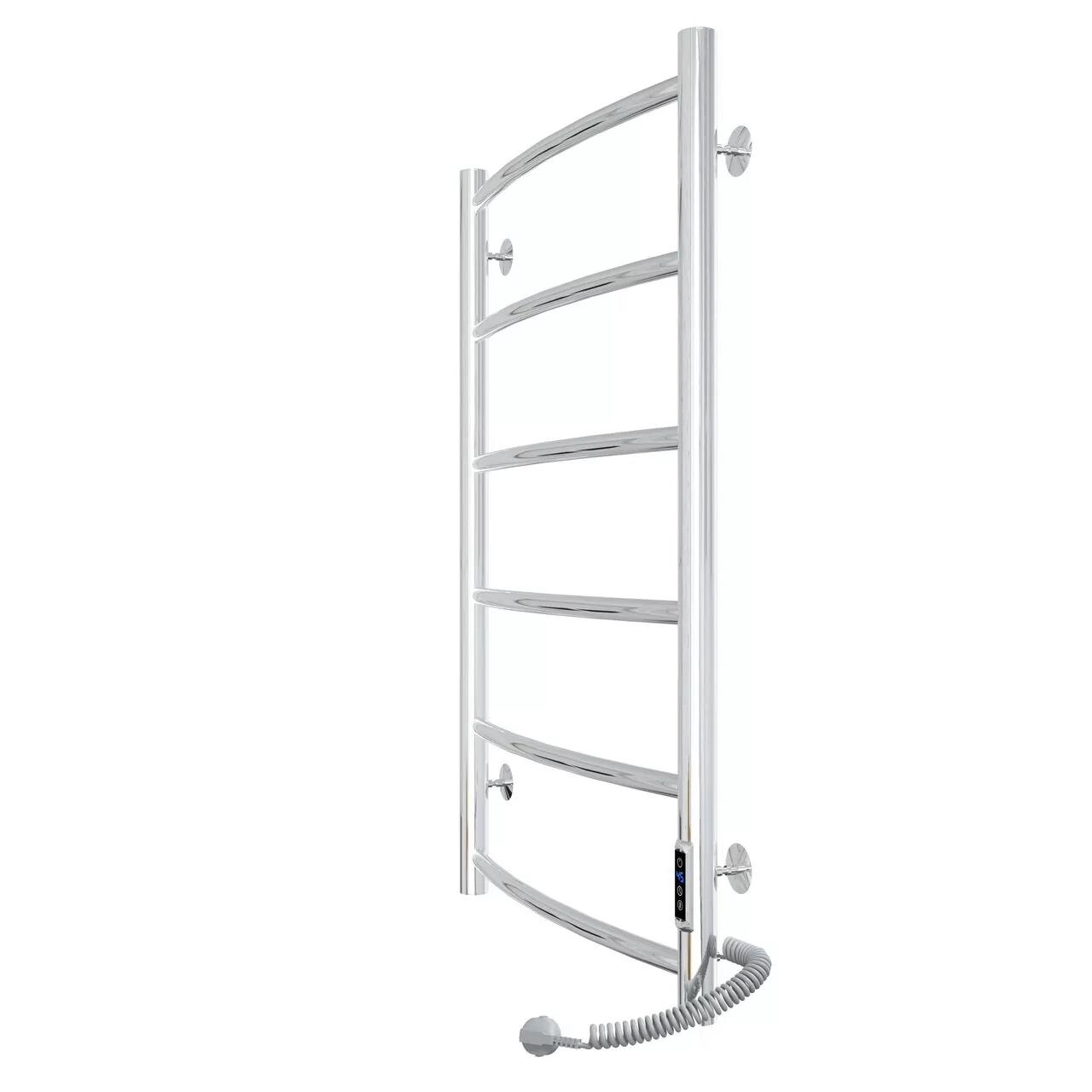 Полотенцесушитель электрический Laris Классик П6 500х800 с терморегулятором, правый, хром