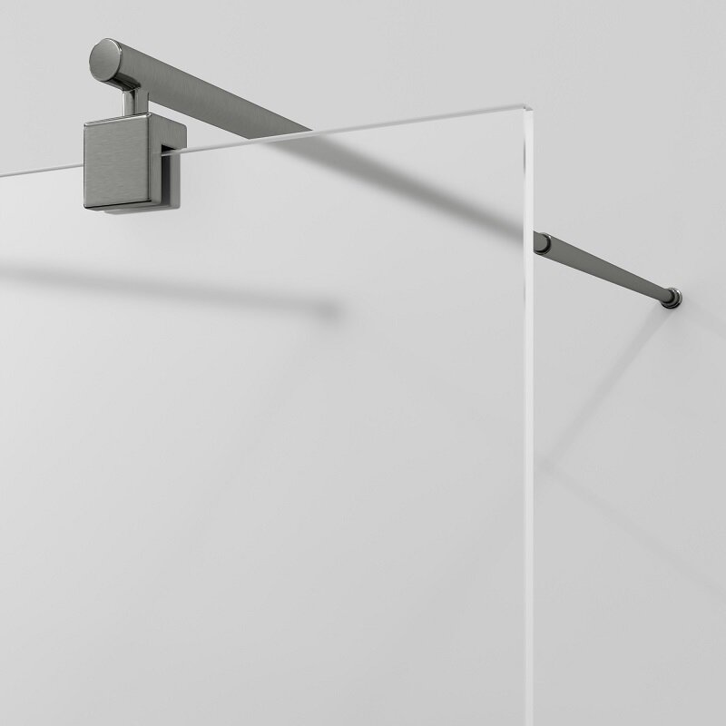 Душевая перегородка WasserKRAFT Vechte 60W46GR-MG графит