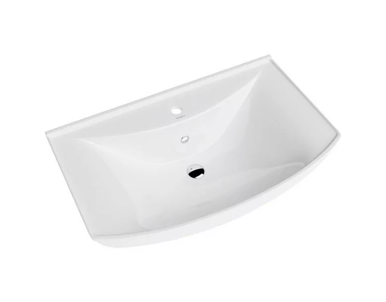 Мебель для ванной Vod-ok Лира 65 две двери, комплект, напольный, белый