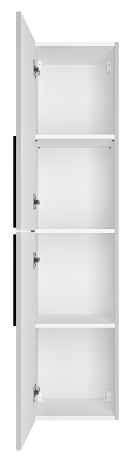 Пенал Misty Ненси 35 подвесной, L/R, серый