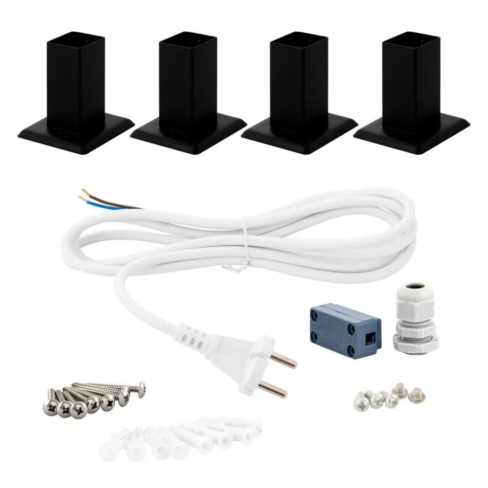 Полотенцесушитель электрический Energy Grand P 1000x400 черный матовый