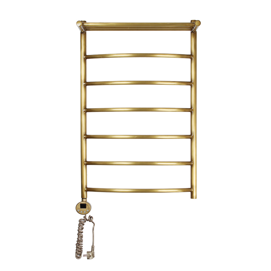 Полотенцесушитель электрический Domoterm Калипсо сп П7 500х800 АБР EL античная бронза