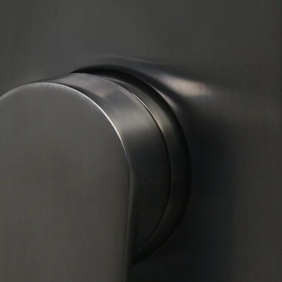 Верхний душ WasserKraft Wiese A200 оружейная сталь