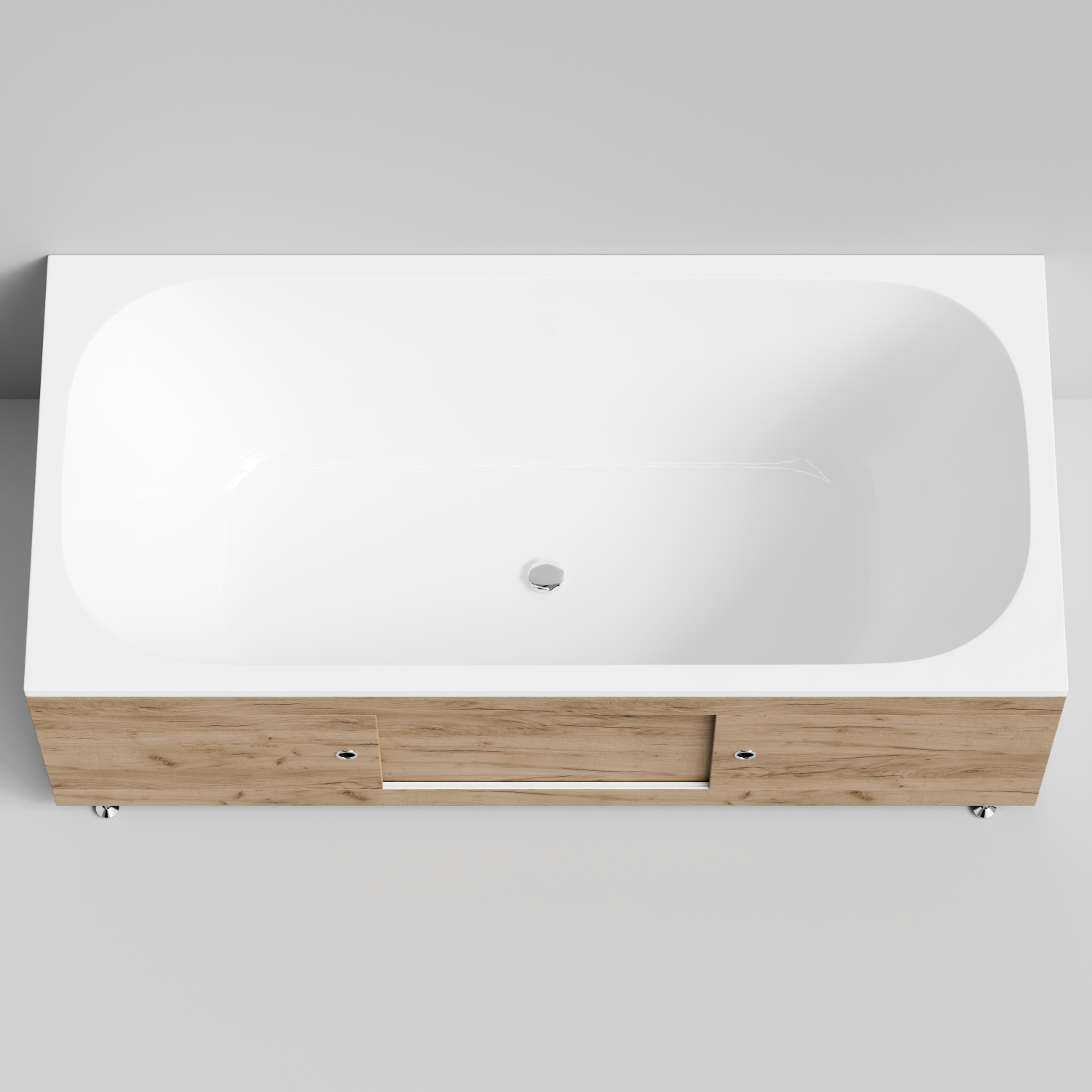 Экран под ванну Vod-ok Купе 180 раздвижной Дуб Тортуга