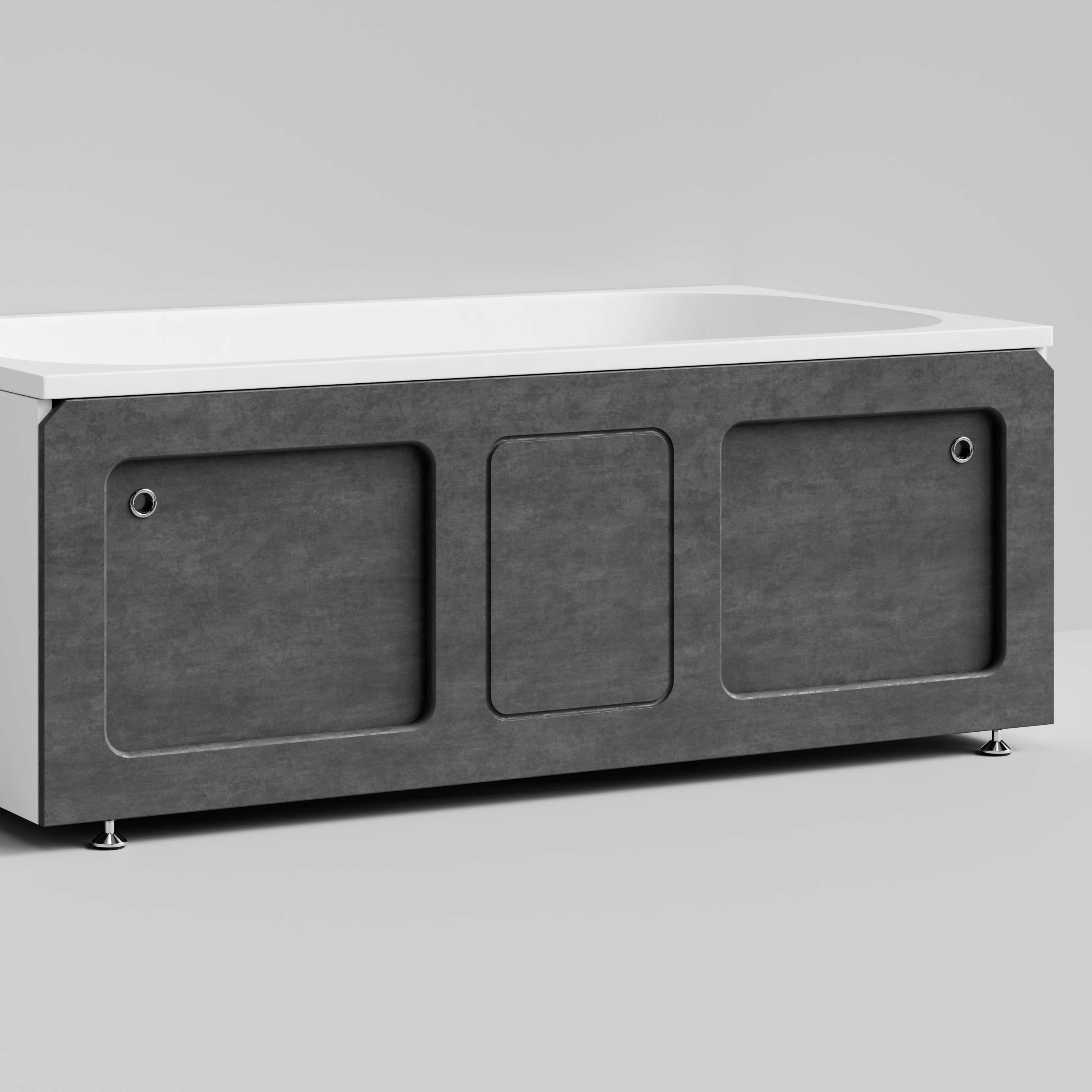 Экран под ванну Vod-ok Хит 150 раздвижной Серый камень