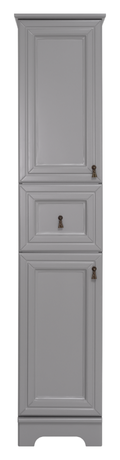 Пенал Misty Лувр 35 напольный, L, серый