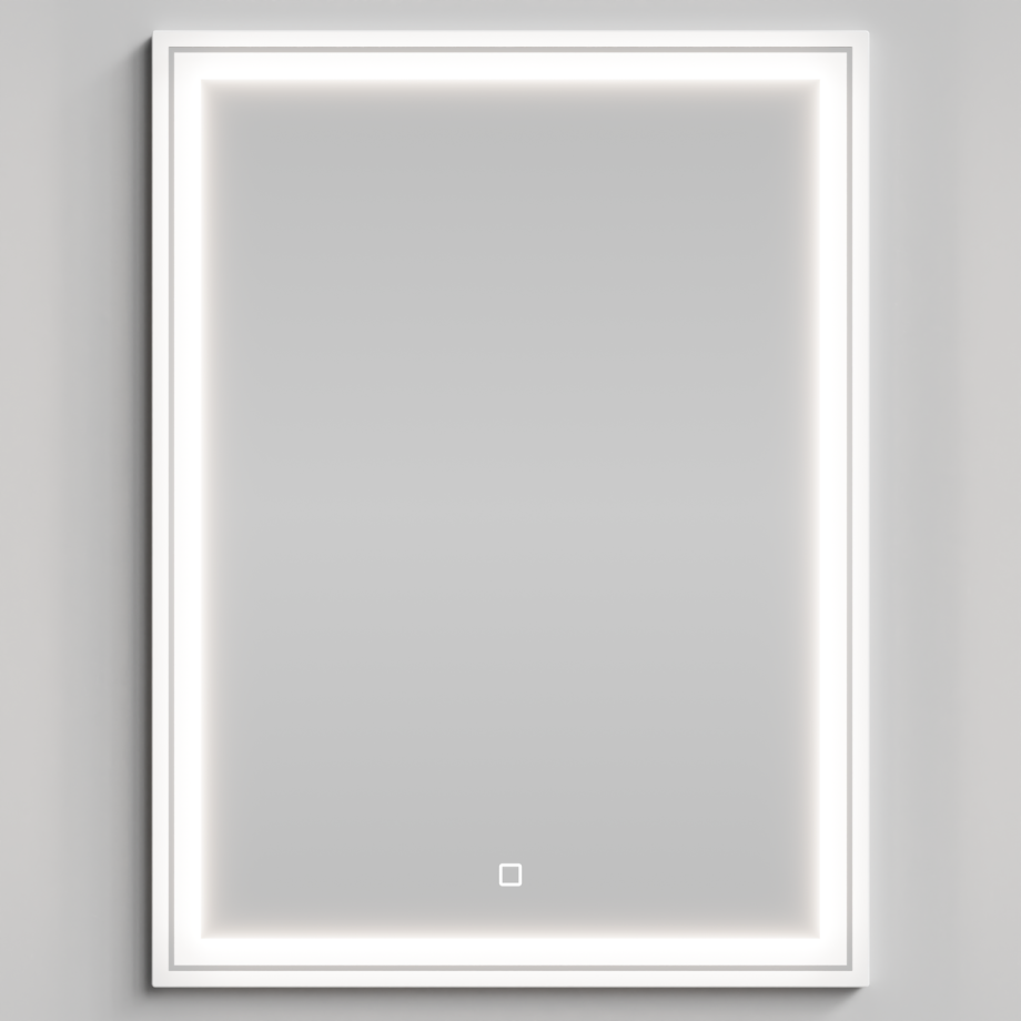 Зеркало Vod-ok Лайт 60 свет, сенсор, белый + 13 цветов