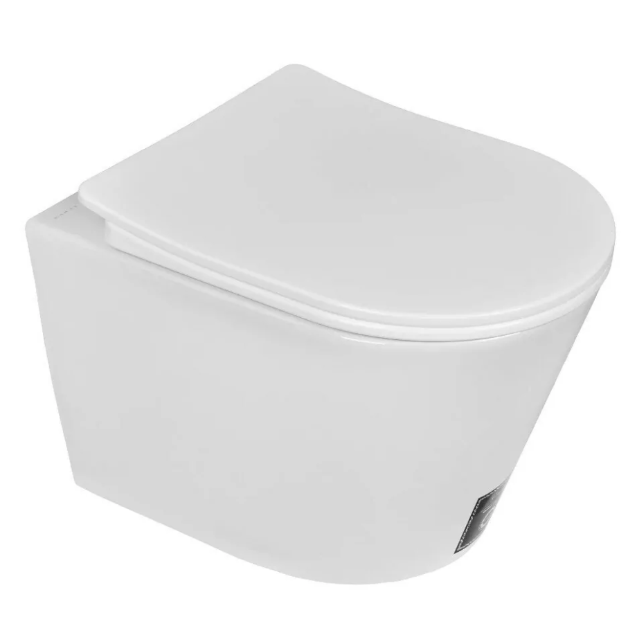 Унитаз Emmy 7006 подвесной, с микролифтом, белый